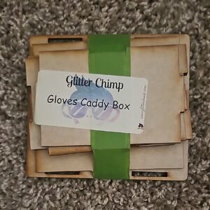 Glitter Chimp Gloves Caddy Box